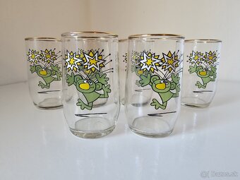 Retro poháre Rákosníček set 6ks - 2