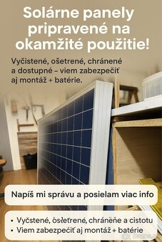 Fotovoltaicke panely 230w + montaž - 2