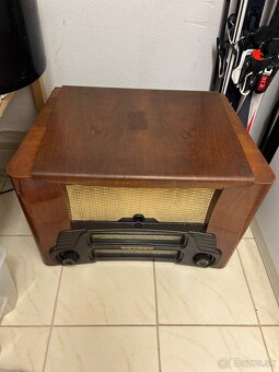 Starozitne radio s gramofonom Tesla - 2
