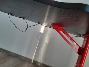 Herný stol s RGB podsvietením Rapture - 2