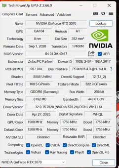 Predam Zotac RTX 3070 TWINEDGE OC 8GB - 2