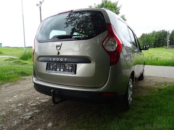 Dacia Lodgy 1,5 dCi 66kW spotřeba nafty 4,9/100km tažné - 2