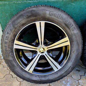 5x112 R15 Elektrony + Pneumatiky 195/65 R15 - 2