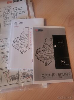 BeSafe iZi Turn iSize rotacna, sklopna - 2