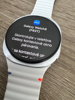 Predám Samsung Galaxy Watch 8 40 mm GPS Biele,Sapphire Cryst - 2