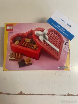 Predám nové neotvorené LEGO 40759 srdce box - 2