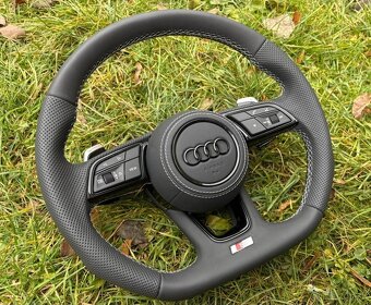 AUDI MULTIFUNKCNY VOLANT ZKOSENY s airbagom a padlami - 2
