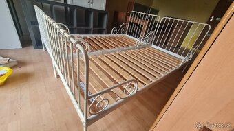 Predám 2x rastúcu kovovú posteľ - 2