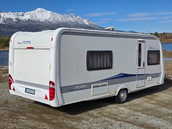 Obytný príves Hobby 560 WLU PRESTIGE - predstan - 2