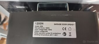 Motor garazovej brany - 2