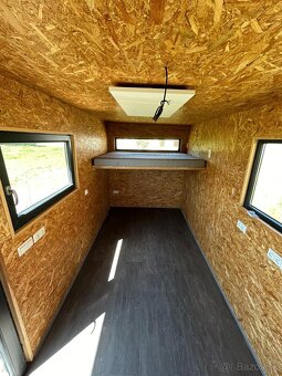 Drevodomček "tiny house" - chata, chalupa, rybárska chatka - 2