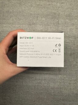 Predám Blitzwolf BW-IS11 (Wifi Siren) 1ks - 2