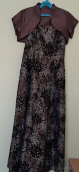 Spoločenské šaty s bolerkom - 2