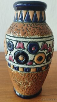 Starožitná keramická váza - AMPHORA - 2