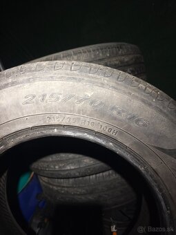 Letné pneumatiky pirelli 215/70 r16 - 2