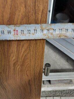 Dvere interiérové práve 70 - 2