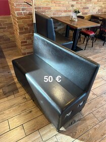 Stoličky, reštauračné boxy, lavice - 2