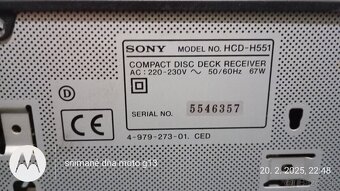Sony MHC-551 - 2