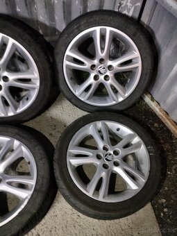 4ks alu disky orig. Skoda 5x100 r16 205/45 r16 - 2