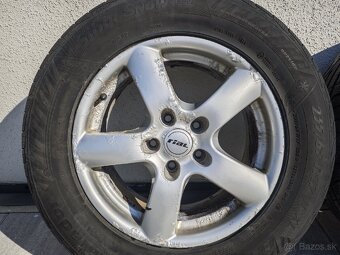 Zimná sada kolies na BMW X5 e53 RIAL 5x120 R17 235/65R17 - 2