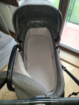 Výborný stav Cybex Priam 3v1 - vajíčko/vanička/športiak - 2