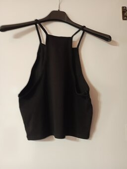 Čierny / biely top H & M - 2