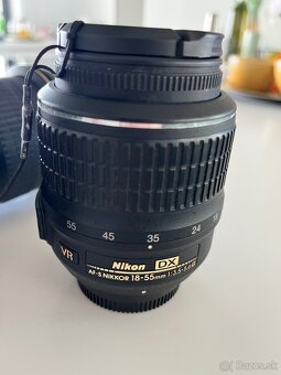 Zrkadlovka NIKON plus 2x objektív - 2