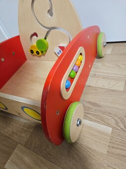 Choditko, vozik na tlacenie pre deti Hape - 2