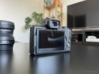 Canon M50 + 22mm f/2 + 15–45mm + Viltrox Speedbooster + filt - 2