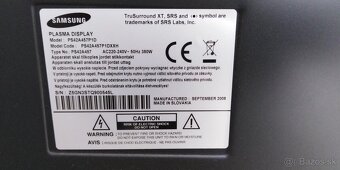 TV PLAZMA -SAMSUNG - 2