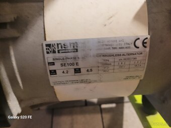 Elektrocentrála PRAMAC MGP5000 motor HONDA GX270 - 2