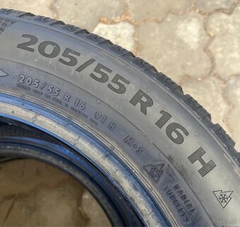 205/55 R16 Zimne Continental - 2