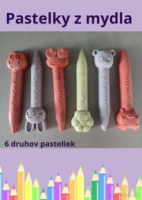 Pastelky z mydla - 2