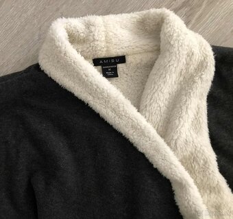 Zateplený kardigan, veľkosť M - 2