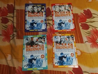 DVD 2 svetová vojna cesta do Berlina,Hrdinov 2 sv vojny - 2