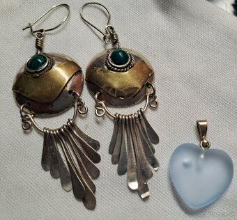 Vintage strieborny set - 2