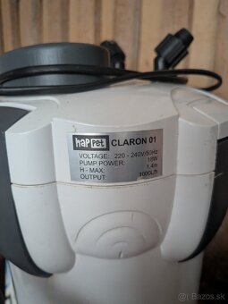 Externý filter 1000l/h - 2