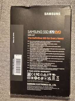 SSD SAMSUNG 870 EVO - 500 GB - 2