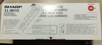 Sharp AL-80TD Názov: Originálny toner Sharp AL-80TD (čierny) - 2