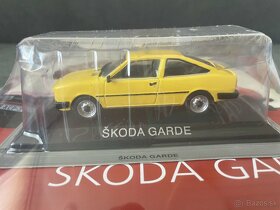 1:43 Škoda Garde DeAgostini Legendární automobily minulé éry - 2