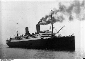 SS Columbus (1925) jedalny a napojovy list - 2