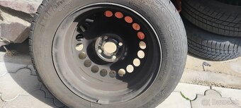 4 ks Ocelove disky R 15- 4x 100, 6J ET 39, OPEL Corsa - 2