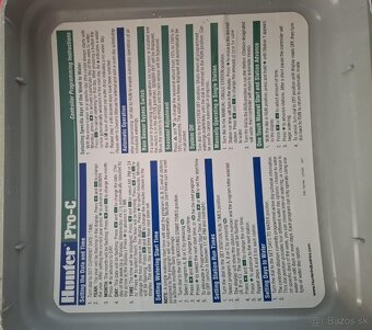 Predáme profesionálnu riadiacu jednotku na zavlahu. - 2