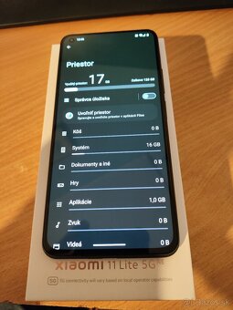 Xiaomi Mi 11 Lite 5g NE BLACK + ESIM 1€ 5GB - 2