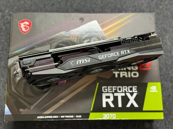 Predám kartu MSI Gaming Z Trio 8GB GeForce RTX 3070 - 2