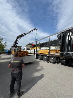 Autodoprava s hydraulickou rukou - dosah 13m 🏗️ - 2