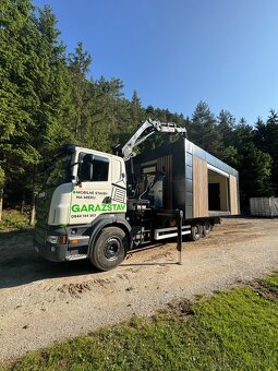 Autodoprava s hydraulickou rukou - dosah 13m 🏗️ - 2