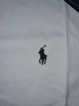 Polo ralph lauren golfer biele tricko - 2