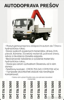 Autodoprava odvoz a dovoz sypkého a paletového tovaru - 2