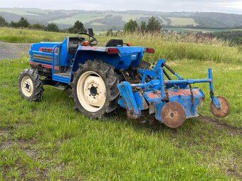 malotraktor Iseki TA227 + rotavator - 2